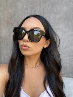 BELLA II - BLACK + GREY + POLARIZED SUNGLASSES -Sunglasses Sales 05 2020 alexaabainn BellaII