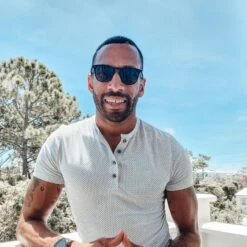 DEAN - MATTE BLACK + AEGEAN BLUE GRADIENT FLASH POLARIZED SUNGLASSES -Sunglasses Sales 06 2021 MENS fitmrmom DEAN MATTEBLACKAEGEANBLUEGRADIENTFLASH 1600x1600 6e95e3e3 b8ff 42ca bac2 207c11b70e91