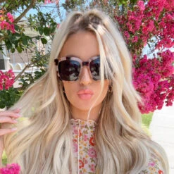 BELLA II - CREAM TORTOISE + GREY GRADIENT SUNGLASSES -Sunglasses Sales 08 2023 heyitsbecks BELLAII CREAMTORTOISE GREYGRADIENT2