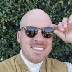 MAXWELL XL - AMBER TORTOISE + GREY POLARIZED SUNGLASSES -Sunglasses Sales 11 2021 iamjrichardson MAXWELL AMBERTORTOISE GREYPOLARIZED