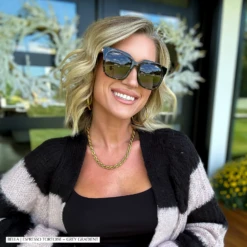 BELLA - AGATE + CHERRY BLOSSOM MIRROR SUNGLASSES -Sunglasses Sales 1 07b87e24 8f43 4f72 985e 41478d4b3d62