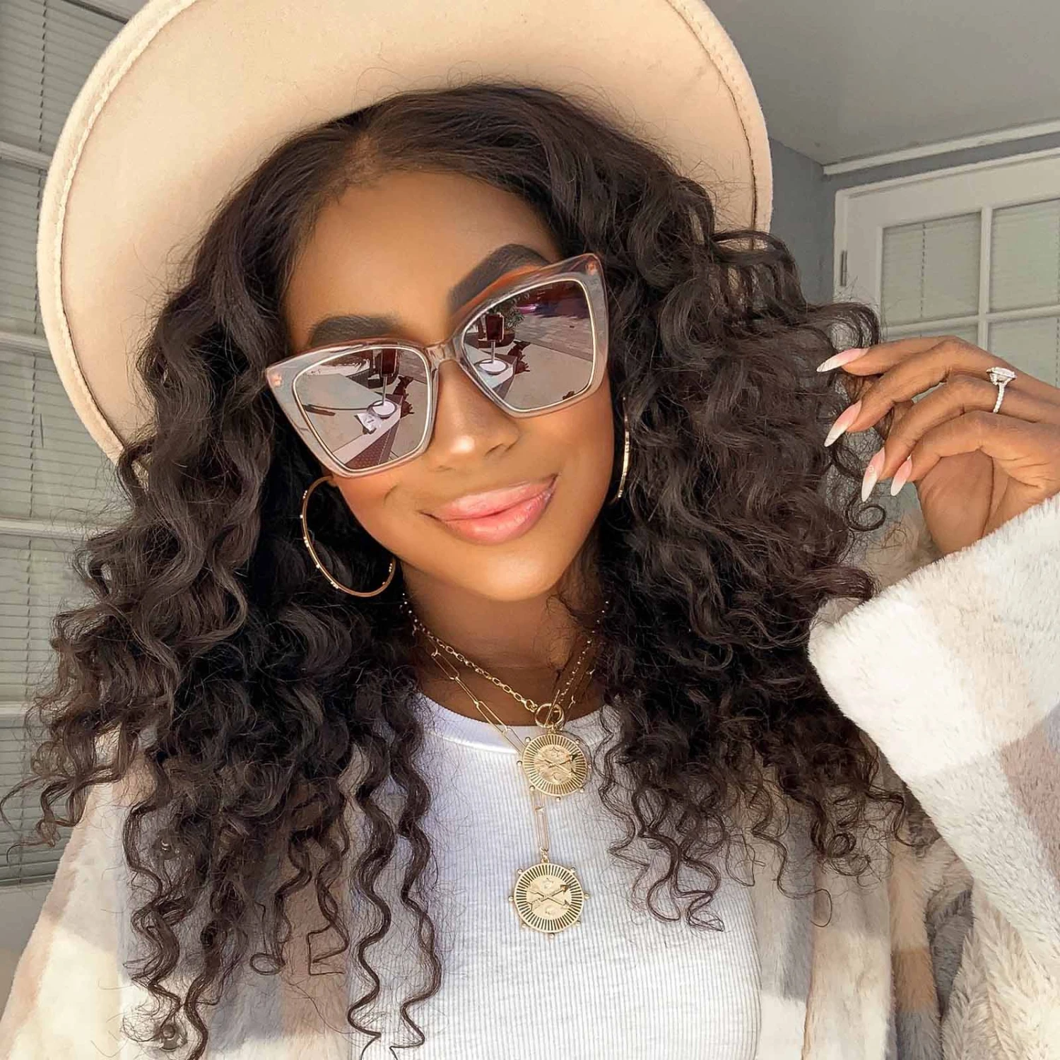 BECKY IV - CAFÉ OLE + BROWN SUNGLASSES 9 BECKY IV - CAFÉ OLE + BROWN SUNGLASSES - Image 7