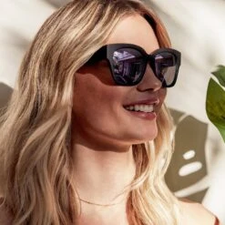 BELLA II - MATTE BLACK + LAVENDER FLASH SUNGLASSES -Sunglasses Sales 2020 Web PDP BellaII 0001 DIFF 121819 18263