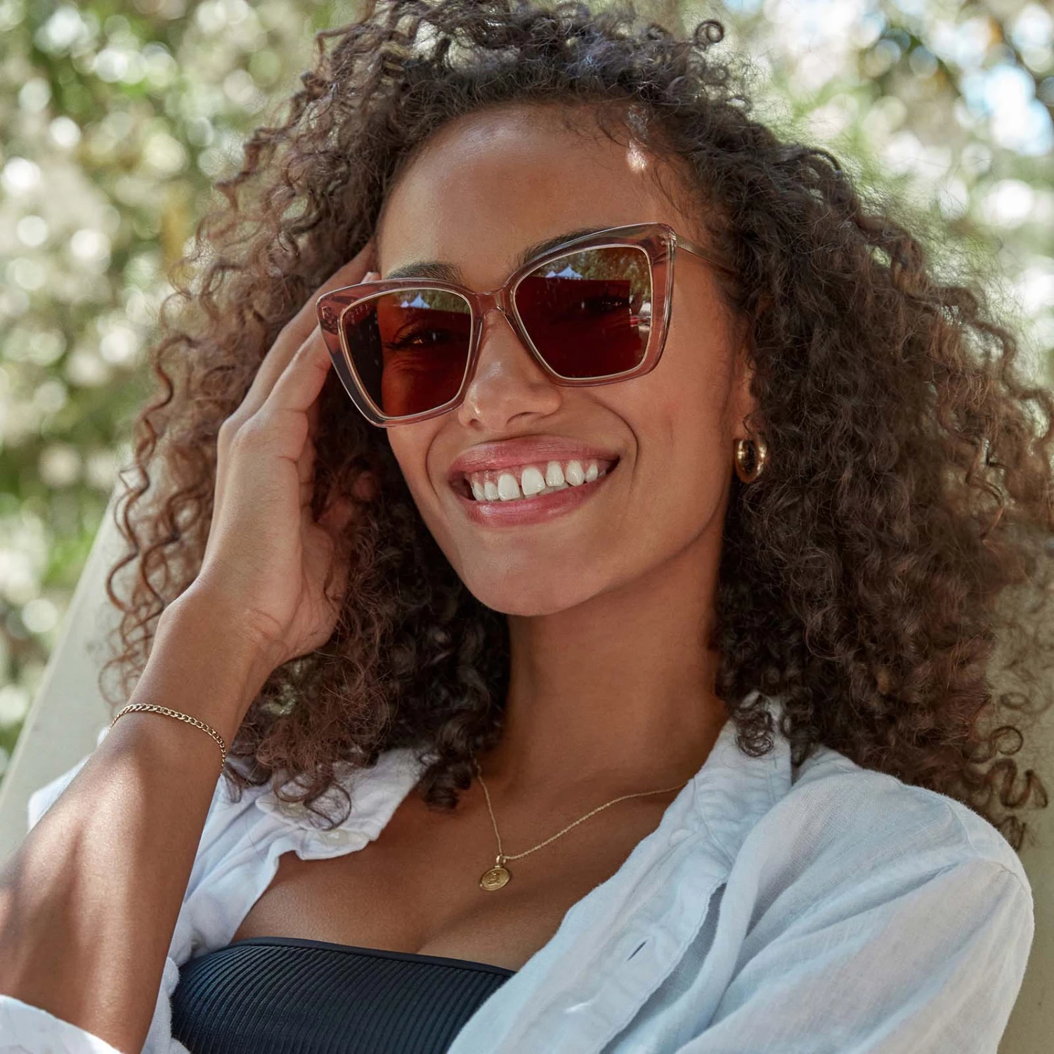 BECKY IV - CAFÉ OLE + BROWN SUNGLASSES 8 BECKY IV - CAFÉ OLE + BROWN SUNGLASSES - Image 6