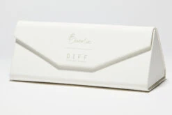 BEVERLIN - HENDRIX + SILVER + BLUE TO GREY GRADIENT POLARIZED SUNGLASSES -Sunglasses Sales 2021 Laura Beverlin TriangleCase Closed Final 1366e444 0d78 473e aa9c 7f7ed8d40799