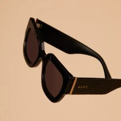 MAREN PYTHON - BLACK + GREY POLARIZED SUNGLASSES -Sunglasses Sales 2022 DIFF Iconica MAREN Black GreyPolarized DE01 0422 BKGRP 7 PDP