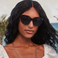 PATRICIA NASH - AUDREY + BLACK + GREY SUNGLASSES 14 PATRICIA NASH - AUDREY + BLACK + GREY SUNGLASSES -Sunglasses Sales 2022 DIFF Patricia Nash PN01 0343 BKGRN Audrey Black Grey