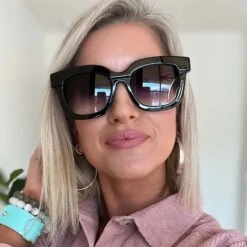 MAKAY - BLACK + GREY GRADIENT SHARP SUNGLASSES 11 MAKAY - BLACK + GREY GRADIENT SHARP SUNGLASSES -Sunglasses Sales 2022 DIFF Web PDP Batch 4 Makay Black Grey Gradient Sharp