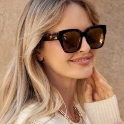 BELLA II - DARK TORTOISE + GOLD MIRROR SUNGLASSES -Sunglasses Sales 2022 Diff Holiday Core BELLAII DarkTortoise GoldMirror DT GM171 2 PDP