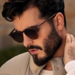 MAXWELL XL - CLAYTON + BROWN GRADIENT POLARIZED SUNGLASSES -Sunglasses Sales 2022 Diff Holiday RichHolidayColors MAXWELL Clayton BrownGradient DE01 0188 YNBGP 2 PDP 1