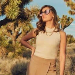 GEMMA - CLEAR CRYSTAL + PEACH MIRROR SUNGLASSES 12 GEMMA - CLEAR CRYSTAL + PEACH MIRROR SUNGLASSES -Sunglasses Sales 2023 Diff Spring EarthTones3 GEMMA ClearCrystal PeachMirror DE01 0217 CLPON 1 PDP