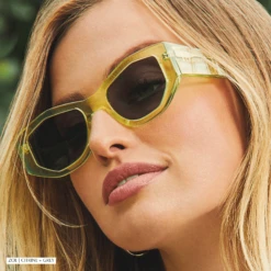 ZOE - CHESTNUT WEAVE + BROWN GRADIENT SUNGLASSES -Sunglasses Sales 4 4ac2a102 082d 4061 9d11 27f95965ef04