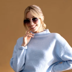 IRIS - SILVER + LAVENDER ROSE GRADIENT SUNGLASSES -Sunglasses Sales 7 35b339d2 d997 4a62 9ca9 887f67b41ef8