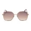 BEATRICE - GOLD + TAUPE ROSE MIRROR SUNGLASSES -Sunglasses Sales BEATRICE DE01 0619 GDTON FRONT 0001