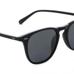 MAXWELL - BLACK + GREY MIRROR + POLARIZED SUNGLASSES -Sunglasses Sales BK GF188P DETAIL