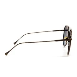 DASH - BRUSHED BROWN + GREY BLUE + POLARIZED SUNGLASSES -Sunglasses Sales DASH brushedbrown greybluegradient side