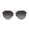 DASH - BRUSHED BROWN + GREY BLUE + POLARIZED SUNGLASSES