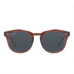 WESTON - CHESTNUT CRYSTAL + CLEAR GLASSES -Sunglasses Sales DE01 0062 CUCLX FONT