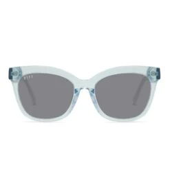 WINSTON - AQUA SEA CRYSTAL + CLEAR GLASSES -Sunglasses Sales DE01 0128 AQBBB FRONT 03f8ede0 d9aa 4eb5 93ce e4140a04ff2e