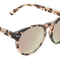 CODY - HIMALAYAN TORTOISE + CHERRY BLOSSOM MIRROR SUNGLASSES -Sunglasses Sales DE01 0166 HMCBN DETAIL