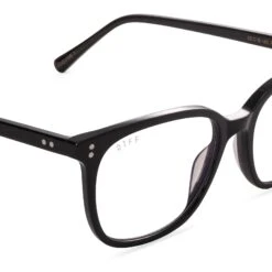 CLARKE - BLACK + CLEAR GLASSES -Sunglasses Sales DE01 0287 BKBBB DETAIL 63c6a526 aa3f 4e97 bb25 77235b391226