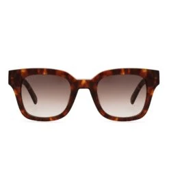 JEAN - AMBER TORTOISE + BROWN GRADIENT + POLARIZED SUNGLASSES