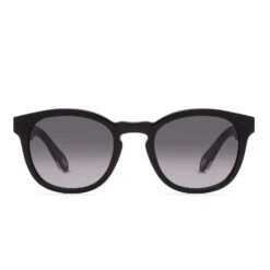 EVAN - BLACK + GREY + POLARIZED SUNGLASSES