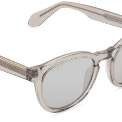 EVAN - TEMPETE GREY CRYSTAL + GREY MIRROR SUNGLASSES -Sunglasses Sales DE01 0294 TMFGN DETAIL