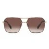 NOLAN - GOLD + BROWN GRADIENT SUNGLASSES -Sunglasses Sales DE01 0312 GDBGN FRONT