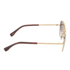 JORDYN - GOLD + BROWN GRADIENT SUNGLASSES -Sunglasses Sales DE01 0316 GDBGN SIDE