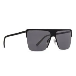 KENDRA - MATTE BLACK + GREY + POLARIZED SUNGLASSES -Sunglasses Sales DE01 0317 MBGP ANGEL