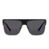 KENDRA - MATTE BLACK + GREY + POLARIZED SUNGLASSES -Sunglasses Sales DE01 0317 MBGP FRONT