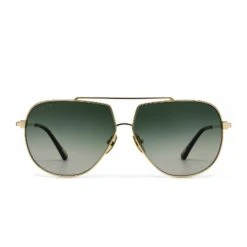 DENVER - GOLD + G15 GRADIENT SUNGLASSES
