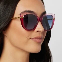HERMIONE GRANGER™ 2.0 - OMBRÉ PINK + BLUE BELL GRADIENT SUNGLASSES 20 HERMIONE GRANGER™ 2.0 - OMBRÉ PINK + BLUE BELL GRADIENT SUNGLASSES -Sunglasses Sales DIFF HarryPotter Hermione2.0 Model 02
