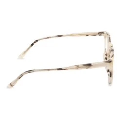 SAWYER - CREAM TORTOISE + CLEAR GLASSES -Sunglasses Sales DIFF Product Shot Saweyer Cream Tortoise glasses CT BB60 SIDE