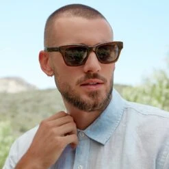 DEAN - WHISKEY + GREY POLARIZED SUNGLASSES -Sunglasses Sales DIFF714202502dean