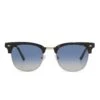 BLAIR - DARK TORTOISE + BLUE SUNGLASSES -Sunglasses Sales DT BL144 FRONT