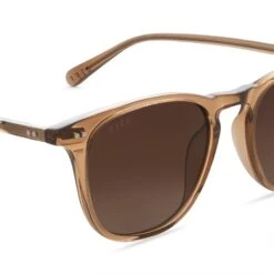 MAXWELL - DUNES CRYSTAL + BROWN GRADIENT POLARIZED SUNGLASSES -Sunglasses Sales DU BG188P DETAIL