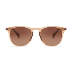 MAXWELL - DUNES CRYSTAL + BROWN GRADIENT POLARIZED SUNGLASSES