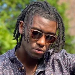 MAXWELL - DUNES CRYSTAL + BROWN GRADIENT POLARIZED SUNGLASSES -Sunglasses Sales Diff Nov 2021 Dunes Crystal Brown Maxwell