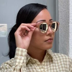 CODY - RUSTIQUE + BEIGE MIRROR + POLARIZED SUNGLASSES -Sunglasses Sales Diff Nov 2021 Rustique Beige Cody