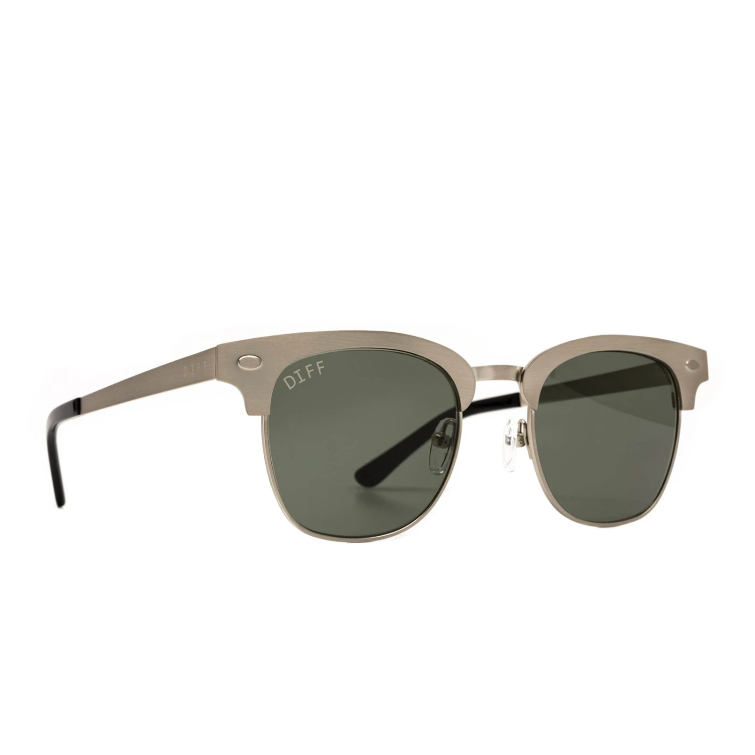 EMMETT - BRUSHED SILVER + G15 SUNGLASSES 4 EMMETT - BRUSHED SILVER + G15 SUNGLASSES - Image 2