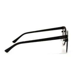 EMMETT - MATTE BLACK + GREY SUNGLASSES -Sunglasses Sales EMMETT matteblack grey side