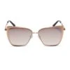 GRACE - GOLD + TAUPE ROSE MIRROR SUNGLASSES -Sunglasses Sales GRACE DE01 0265 GDTON FRONT 0001
