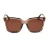 HAILEY - MILKY TAN + BROWN SUNGLASSES