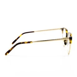 KIRA - GOLD AMBER TORTOISE + CLEAR GLASSES -Sunglasses Sales KIRA gold ambertortoise side 46c298bd 6194 4f22 88c9 437d97c5969d