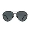 LENOX - BLACK + GREY SUNGLASSES -Sunglasses Sales LENOX sunglasses black grey front