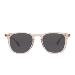 MAXWELL - VINTAGE CRYSTAL + CLEAR GLASSES -Sunglasses Sales MAXWELL vintagecrystalB7 front polarized