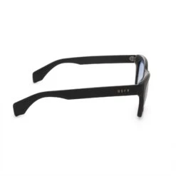 DEAN - MATTE BLACK + AEGEAN BLUE GRADIENT FLASH POLARIZED SUNGLASSES -Sunglasses Sales MB AE198P SIDE