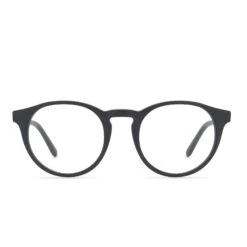 SAWYER - MATTE BLACK + CLEAR GLASSES